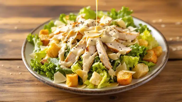 scopri come preparare l'autentica insalata césar, una delizia croccante con lattuga, crostini dorati e una cremosa salsa fatta in casa. segui la nostra ricetta passo dopo passo per un piatto gustoso e ricco di sapori!