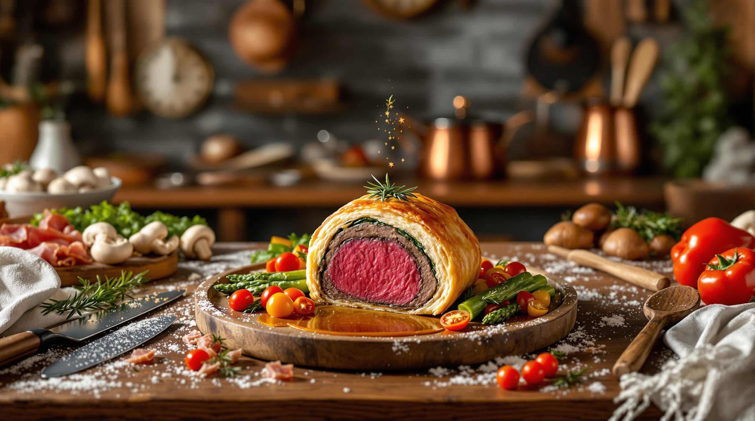 Un viaggio nella cucina gourmet con la ricetta definitiva del beef Wellington