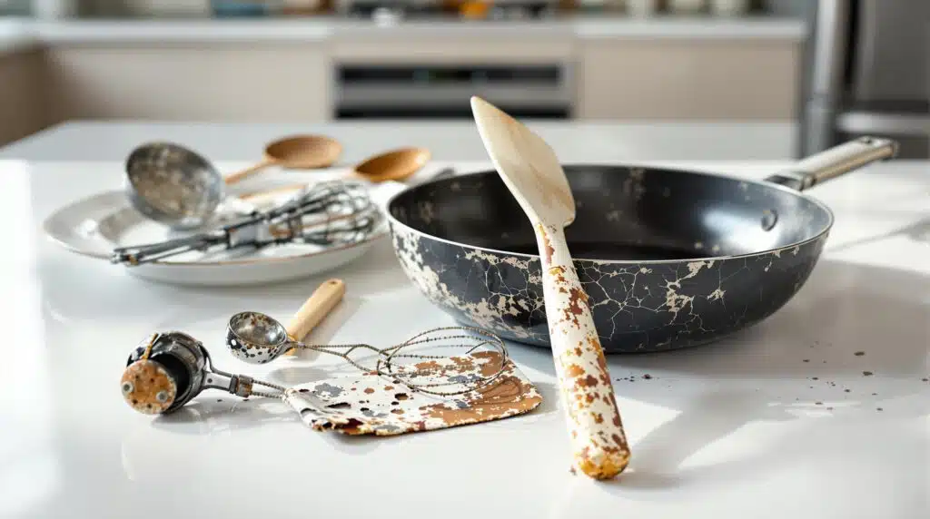 scopri quali utensili da cucina evitare per proteggere la tua salute. informati sugli strumenti potenzialmente pericolosi e migliora la tua sicurezza in cucina.