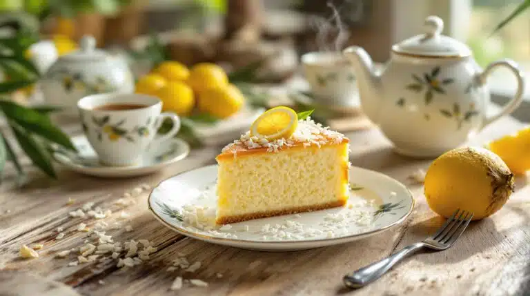 scopri la ricetta irresistibile della torta al cocco e limone, perfetta per una colazione golosa. anche con una dieta rigida, concediti un momento di dolcezza con questa delizia che sparisce in un attimo!