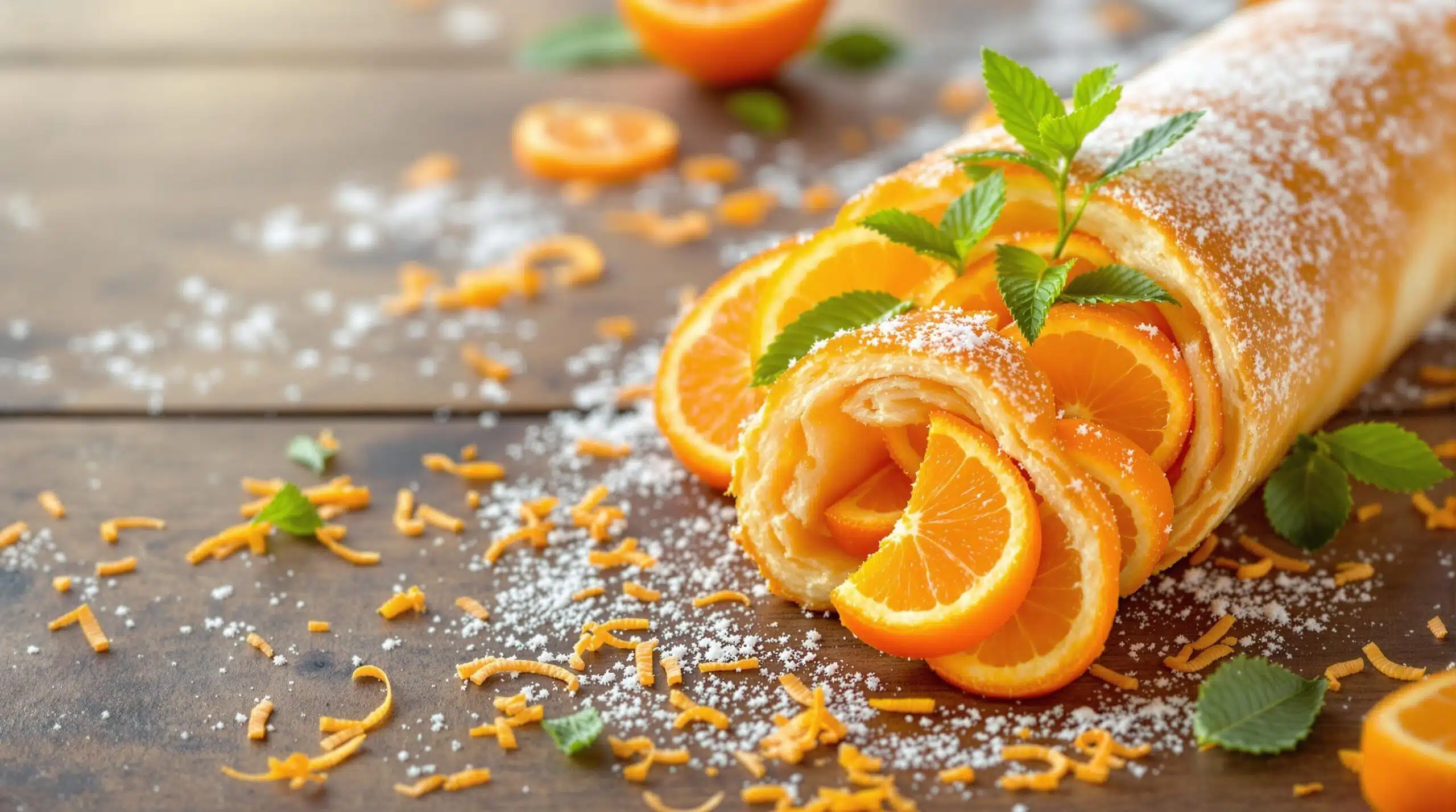 mandarini e un rotolo di pasta sfoglia: scopri la sorprendente ricetta che ha lasciato tutti a bocca aperta!